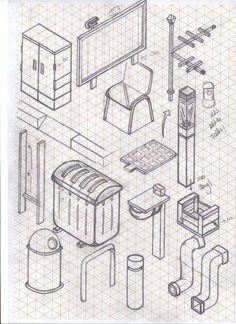 Drawing N 3d 151 Best isometric Drawing Images Drawing Techniques Interesting