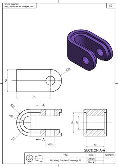 Drawing N 3d Mechanical Drawings Blueprints Cad Drawings