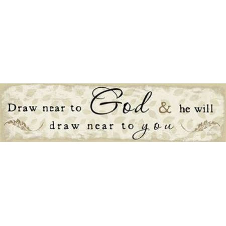 Drawing Near to God Draw Near to God Poster Print by Jennifer Pugh Walmart Com