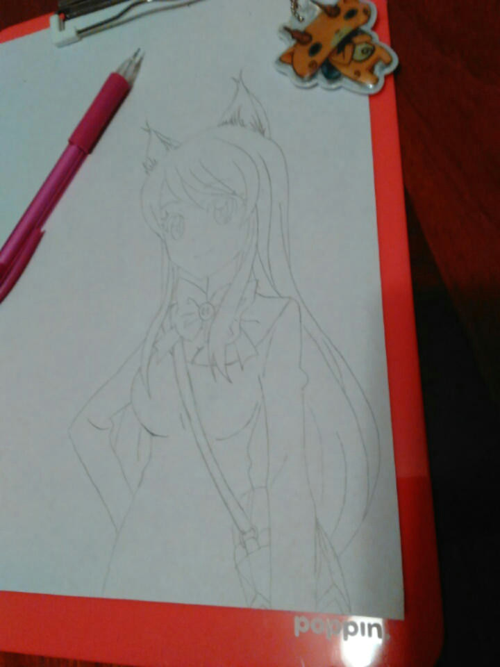Drawing Neko Girl Anime Neko Cat Girl Sketch Updated by thepinkest On Deviantart