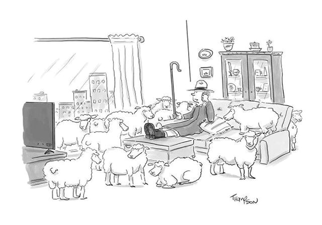 Drawing New Yorker Cartoons Caption Contest Cartoon by Mark Thompson My Entry In the New