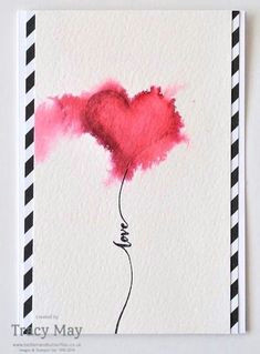 Drawing Ng Heart Eighteen25 Simple Watercolor Hearts Valentine S Day Watercolor