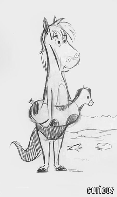 Drawing now Cartoon Characters In This Drawing Lesson Learn How to Draw A Horse Standing On Two