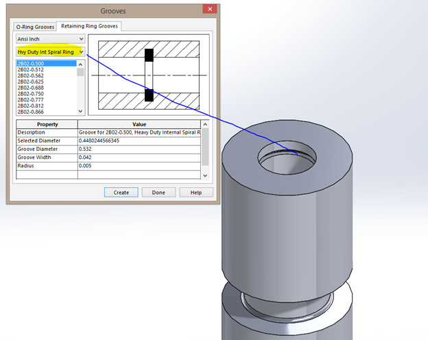 Drawing O-ring solidworks the Hidden Treasures Of solidworks toolbox Part 3 Computer Aided