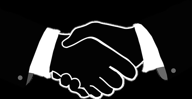 Drawing Of 2 Hands Shaking Shaking Hands Images A Pixabay A Download Free Pictures