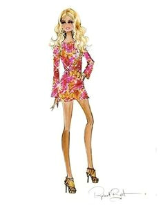 Drawing Of A Barbie Girl 74 Best Barbie Illustration Images Barbie Drawing Barbie World