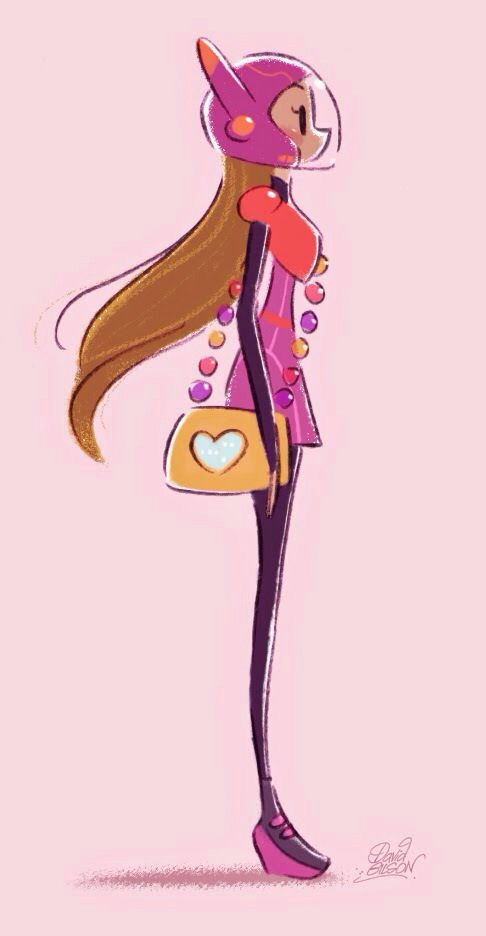 Drawing Of A Big Heart Honey Lemon From Big Hero 6 by David Gilson En We Heart It Big