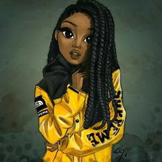 Drawing Of A Black Girl with Braids 52 Best Black Girl Magic Images Black Women Art Black Girl Art
