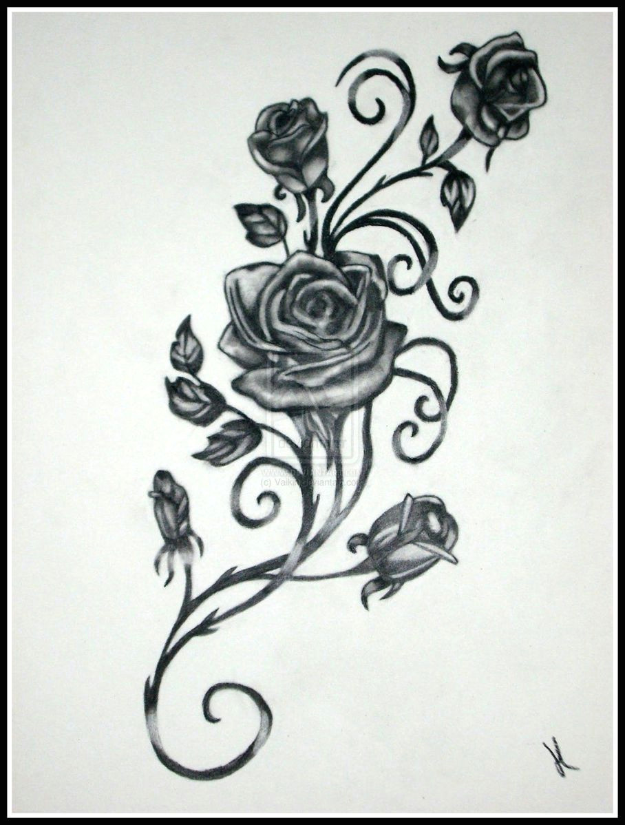 Drawing Of A Black Rose Bildergebnis Fur Black Rose and butterfly Tattoo Tattoos