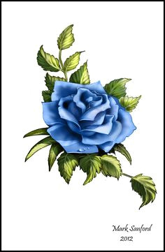 Drawing Of A Blue Rose 47 Best Blue Rose Tattoos Images Awesome Tattoos Blue Tattoo