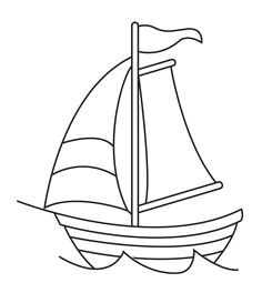 Drawing Of A Cartoon Boat Cartoon Pictures Cartoon Boats Boat Cartoon Cartoon Boat