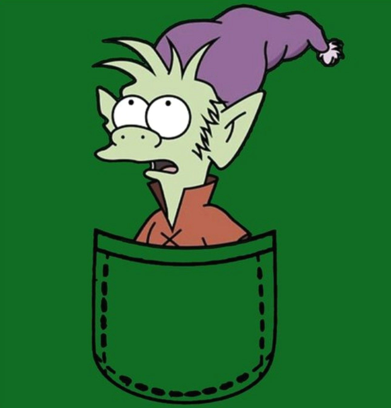 Drawing Of A Cartoon Elf Elfo Personal Pocket Elf Disenchantment Disenchantment