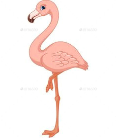 Drawing Of A Cartoon Flamingo 80 Best Flamingo Clip Art Images Flamingos Pink Flamingos