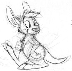 Drawing Of A Cartoon Kangaroo the Ol Sketchbook Fun Hoppers Draws Drawings Cartoon Cartoon