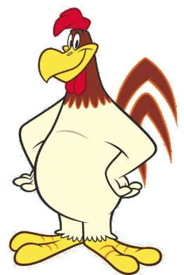 Drawing Of A Cartoon Rooster Foghorn Leghorn How to Draw Simple Pinterest Looney Tunes