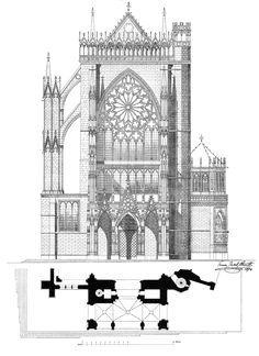 Drawing Of A Cathedral 126 Best Gothic Churches Cathedrals Floor Plans Drawings