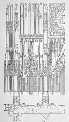 Drawing Of A Cathedral 126 Best Gothic Churches Cathedrals Floor Plans Drawings