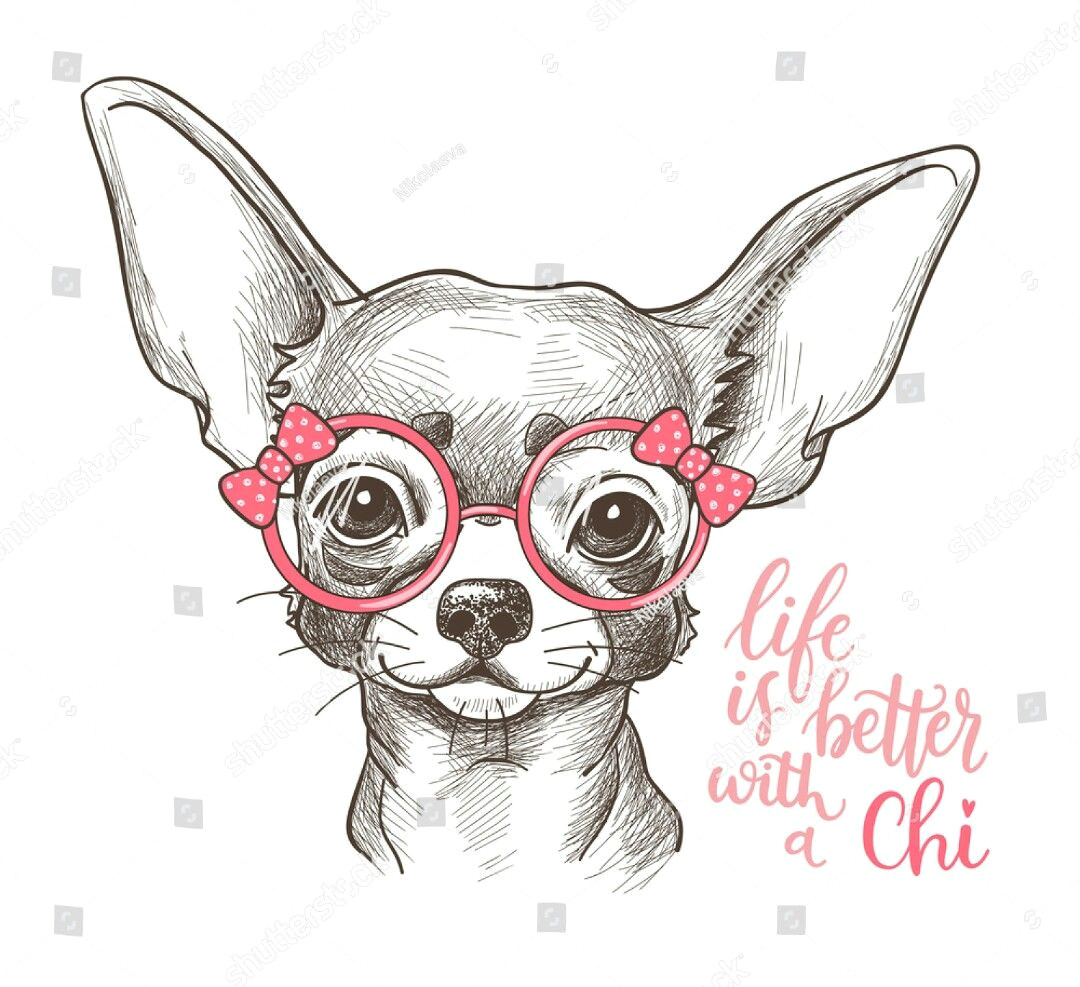 Drawing Of A Chihuahua Dog Louis X Puppys Pinterest Chihuahua Dogs and Chihuahua Love