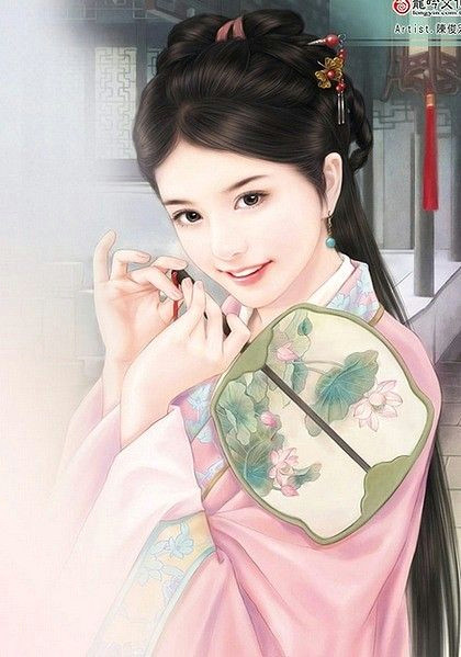 Drawing Of A Chinese Girl Vintage Chinese Lady Art Chinese Art asian Art Chinese Painting