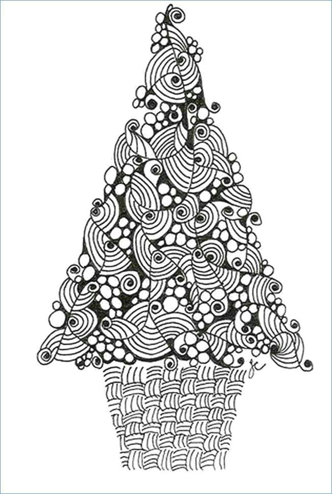 Drawing Of A Christmas Tree Printable Christmas Tree Coloring Pages New Christmas Tree Cut Out