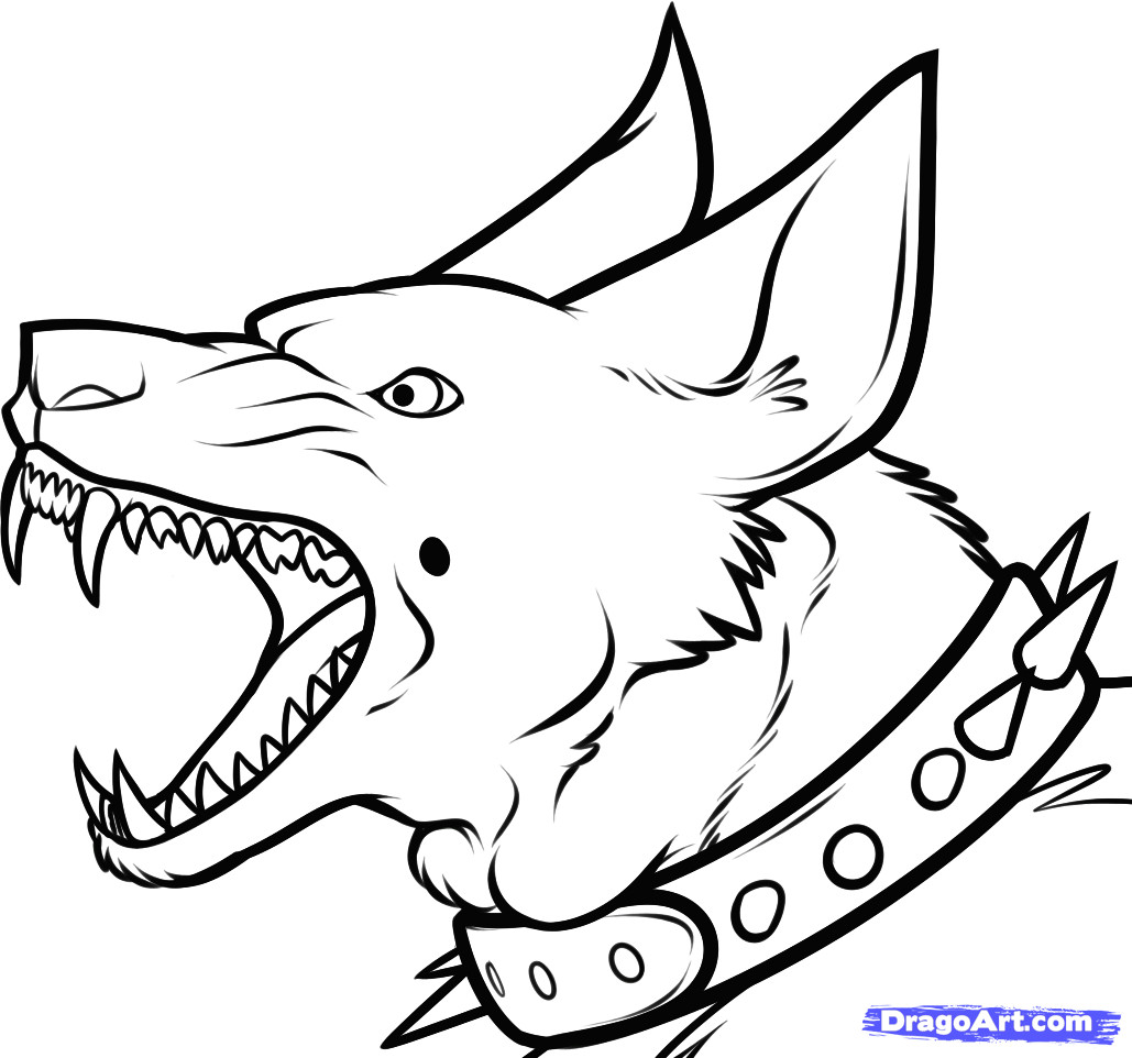 Drawing Of A Dangerous Dog Vicious Dog Drawing at Getdrawings Com Free for Personal Use