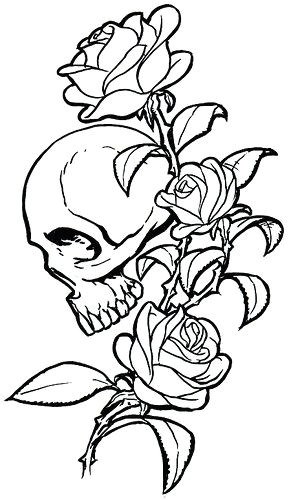 Drawing Of A Dead Rose This Could Be Possible if It Was A Sugar Skull Tatts Pinterest