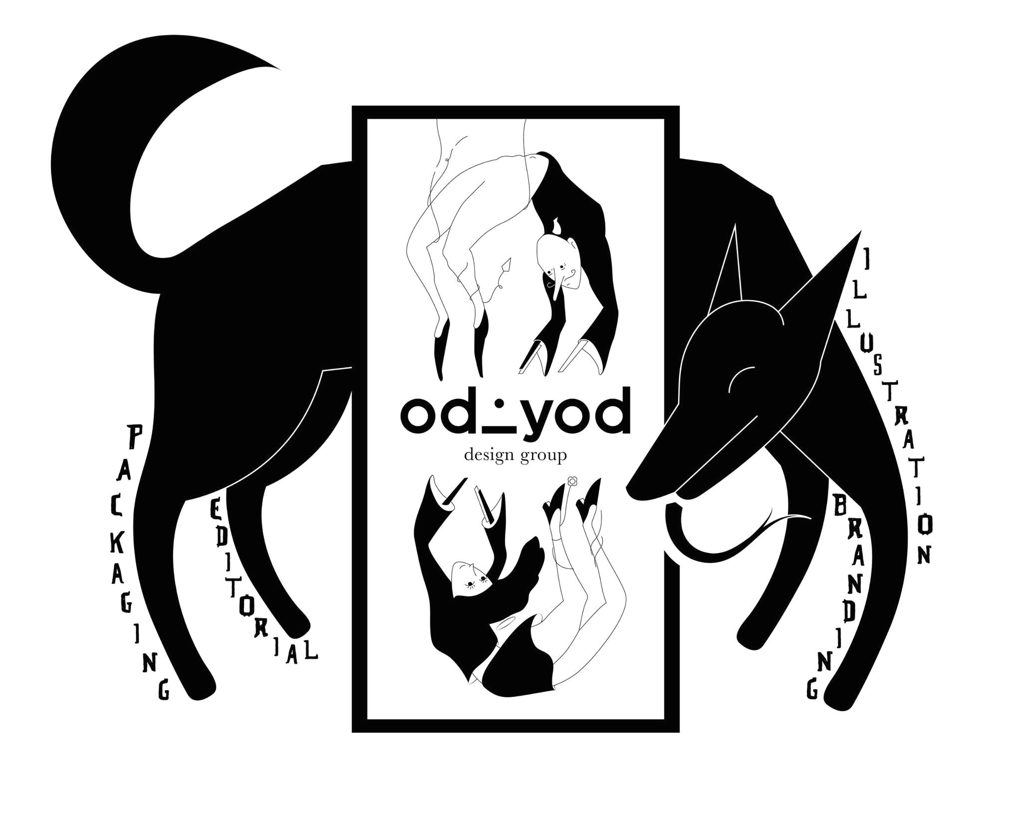Drawing Of A Dog Jumping Odd Triad A Girl A Boy A Dog Oddyod Sekaf Dog Black Design