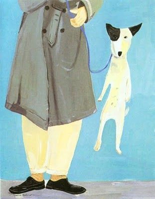 Drawing Of A Dog On A Leash Artist Maira Kalman This is A Drawing Of the Book Cover the Other