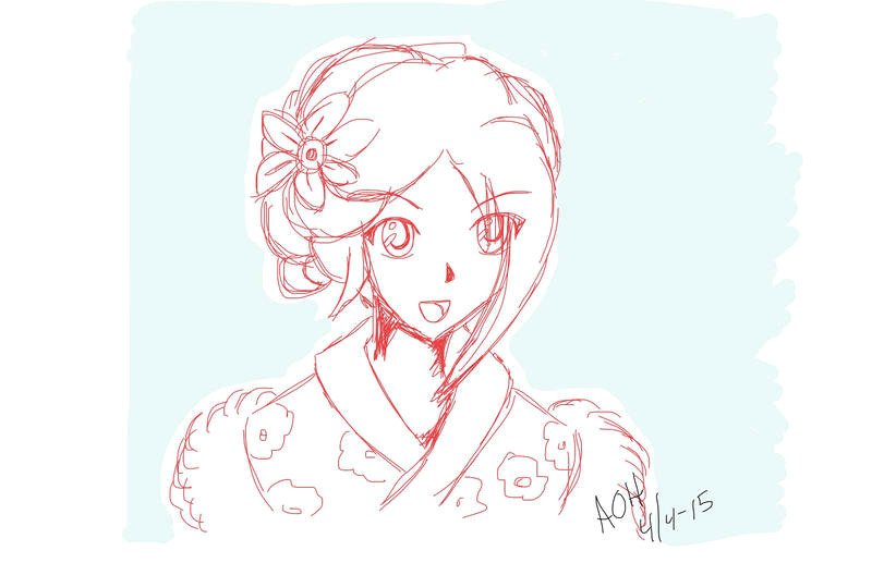 Drawing Of A Geisha Girl Sketch Japanese Girl by Usagisailormoon20 On Deviantart