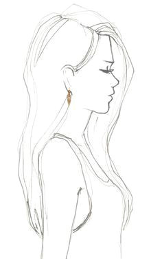 Drawing Of A Girl 2019 Image Result for Sketch Of A Girl From Behind Cartoon Girl