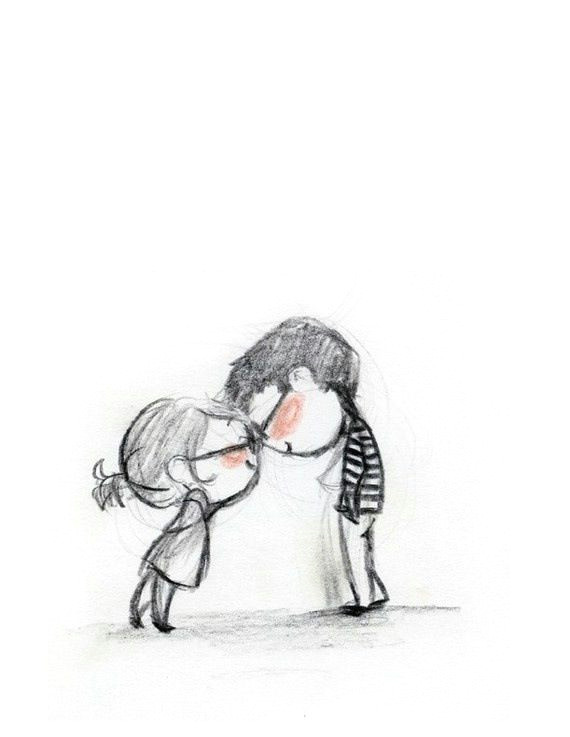 Drawing Of A Girl and Boy Holding Hands the Picture Says It All Pure Love or Close to It Pinterest