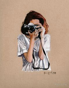 Drawing Of A Girl and Camera 57 Best Cute Camera Girls Images Pencil Drawings Tumblr Drawings