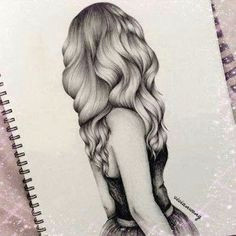 Drawing Of A Girl Back 28 Best Pencil Drawings Simple Images Paintings Pencil Drawings