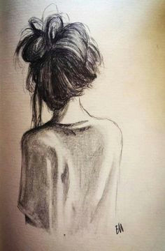 Drawing Of A Girl Back 3812 Beste Afbeeldingen Van Drawings In 2019 Drawing Techniques