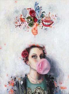 Drawing Of A Girl Blowing Bubbles 177 Best Bubblegum Kisses Images Bubble Gum Baby Photos Baby