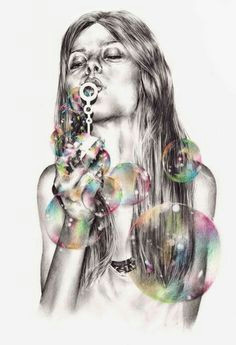 Drawing Of A Girl Blowing Bubbles 931 Best You Re About Two Bubbles Off Plumb Images In 2019