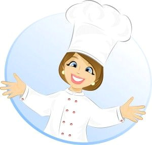 Drawing Of A Girl Chef Free Cartoon Girl Chef Cook Vector Illustration Illustration