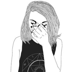 Drawing Of A Girl Crying Tumblr 85 Best Tumblr Line Drawings Images How to Draw Girls Tumblr