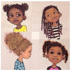 Drawing Of A Girl Curly Hair 46 Best Drawing Natural Hair Images Sketches Drawing Tips