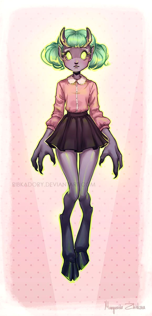 Drawing Of A Girl Devil Resultado De Imagen De Demon Girl Art Digital Art Demon Girl