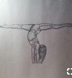 Drawing Of A Girl Doing Gymnastics Image Result for Drawings Of Girls Doing Gymnastics Addi Crafts