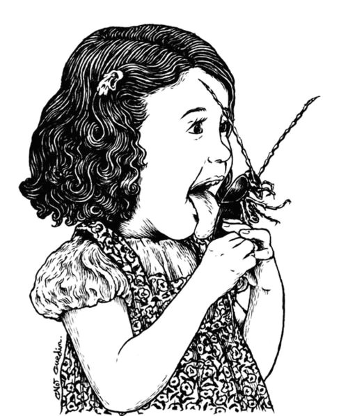 Drawing Of A Girl Eating Pin by Adrien Brody On Graphic Design Logos Pinterest