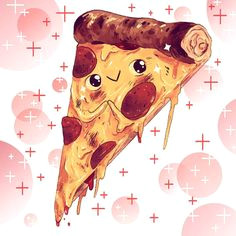Drawing Of A Girl Eating Pizza Die 163 Besten Bilder Von Ink Pizza Pizza Art Drawings Und