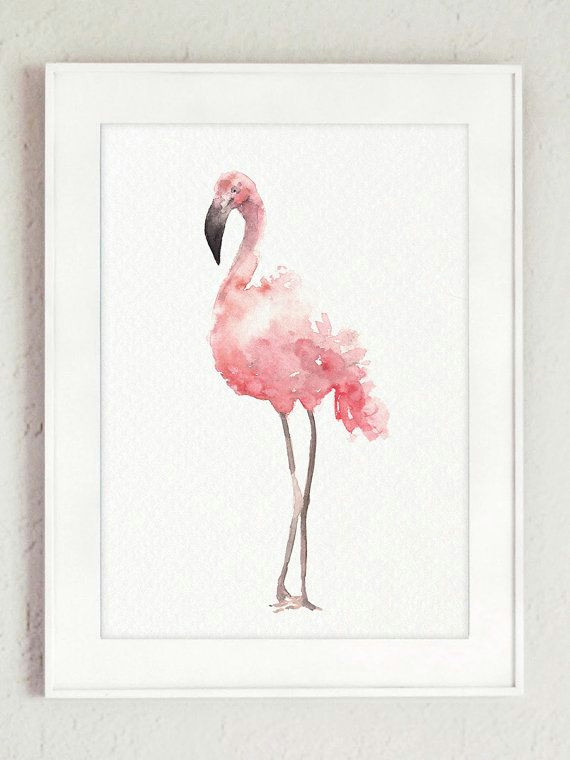 Drawing Of A Girl for Nursery Flamingo Clipart Set 6 Flamingos Art Print Baby Girl Pink Nursery