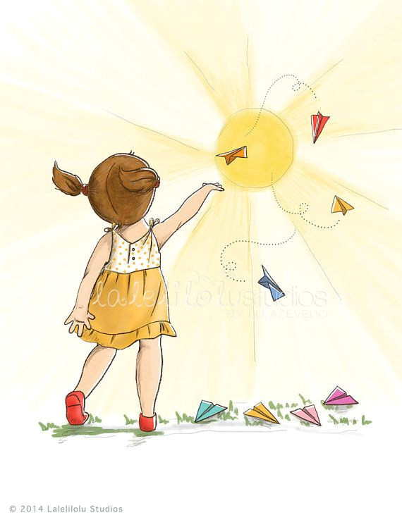 Drawing Of A Girl for Nursery Paper Planes Children S Wall Art Print Nursery Inspirational
