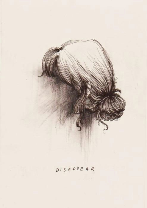 Drawing Of A Girl Hiding Her Face Hide Your Face From the World they Can T Judge You if the Can T