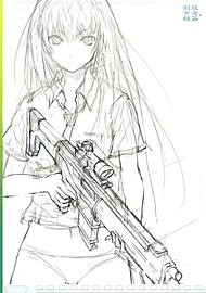 Drawing Of A Girl Holding A Gun Best Gun Drawings Ideas and Images On Bing Find What You Ll Love