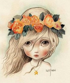 Drawing Of A Girl Holding Flowers 193 Best Girl Woman with Flowers Images Artist Paintings Pictures