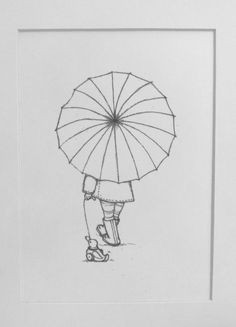 Drawing Of A Girl Holding Umbrella 149 Best Little Girl Illustrations Images Drawings Paintings