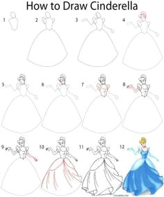 Drawing Of A Girl In A Dress Step by Step 1154 Best Drawing Step by Stepa A A Images On Pinterest In